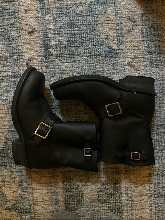 Frye Shoes - FRYE Short Leather Moto Boots